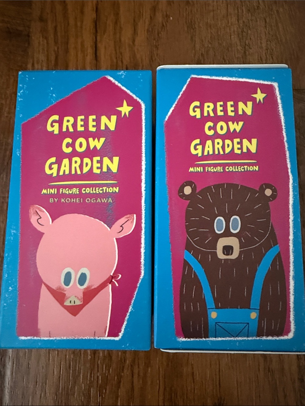 Green Cow Garden Mini Figure 2 pack